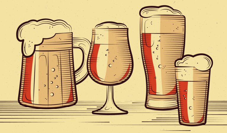 видове чаши за бира