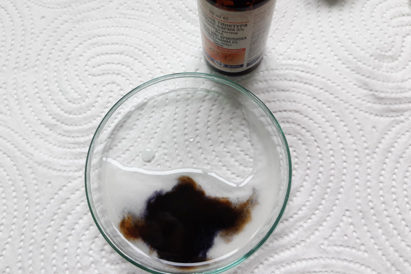 йодна проба в домашното пивоварство