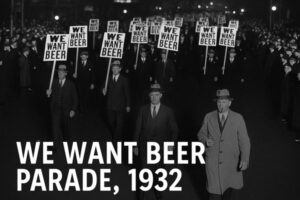 We Want Beer – парадът от 1932 г., символ на американската съпротива срещу Сухия режим
