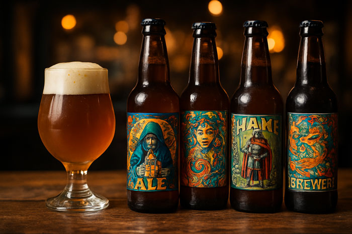Бира и изкуство: как етикетите на крафт бирите разказват истории