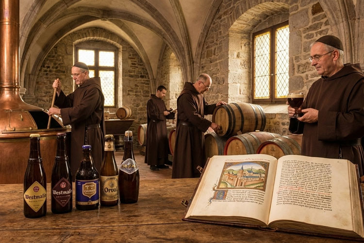 Трапистка бира: историята на монасите и оригиналните трапистки пивоварни