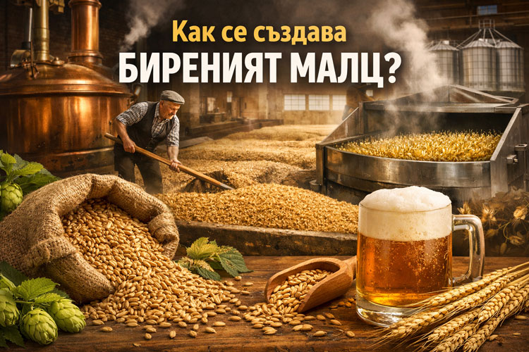 Как се създава биреният малц?