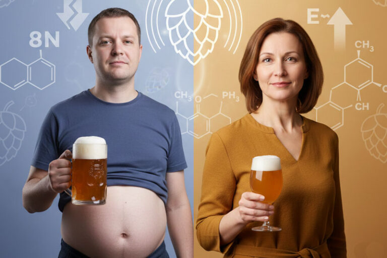 Как бирата и хмелът влияят хормонално при мъжете и жените?