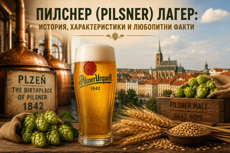 Пилснер (Pilsner) лагер: история, характеристики и любопитни факти